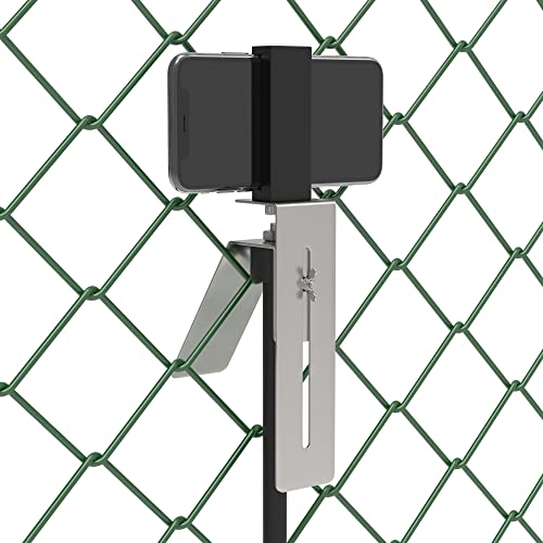 High Angle Fence Mount for GoPro Baseball Phone- Shooting from Height - Backstop Camera Fence Mount for Recording Baseball,Softball and Tennis Games