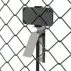 High Angle Fence Mount for GoPro Baseball Phone- Shooting from Height - Backstop Camera Fence Mount for Recording Baseball,Softball and Tennis Games