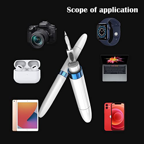 Airport Cleaner Kit，Airpods Cleaning Kit 4 in 1 Multi-Function Cleaning Pen Set Tool Soft Brush for Airpods Pro 1 2 Wireless Earphones, Airpods Cleaning Tools for Bluetooth Earphones Valentine's Day