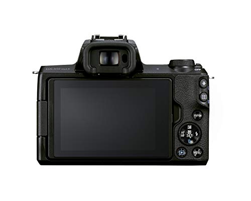 Canon EOS M50 Mark II + EF-M 15-45mm is STM Kit Black (Renewed)