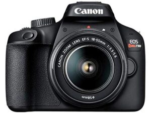 canon eos rebel t100 dslr camera w/ef-s 18-55mm f/3.5-5.6 dc lens (international model)