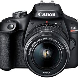 Canon EOS Rebel T100 DSLR Camera w/EF-S 18-55mm f/3.5-5.6 DC Lens (International Model)