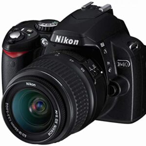 Nikon D40 6.1MP Digital SLR Camera Kit with 18-55mm f/3.5-5.6G ED II Auto Focus-S DX Zoom-Nikkor Lens