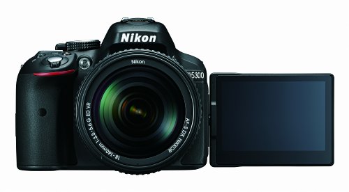 Nikon D5300 24.2 MP CMOS Digital SLR Camera with 18-140mm f/3.5-5.6G ED VR Auto Focus-S DX NIKKOR Zoom Lens (Black)