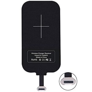 nillkin qi wireless charger receiver – 0.16cm ultra thin magic tag wireless charging receiver chip for google pixel 2xl,galaxy a20,lg stylo 4/5,moto g7,oneplus 6/6t/7 pro and other type c phones