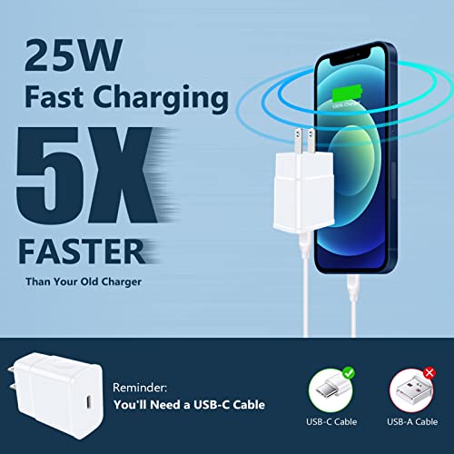 Android USB C Google Pixel 7 Fast Wall Charger for Google Pixel 7 Pro 6a 6 Pro 5a 5 4a 4 XL 3a 3 XL 2,Samsung S23 S22 S21 A14 A04S A53 A13,20W Fast Charging Block 38W Car Charger 6ft Type C to C Cable