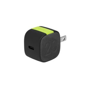 infinitylab instantcharger 20w 1 usb compact usb-c pd charger (black)