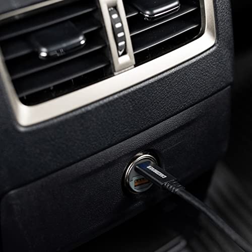 Car and Driver USB C Car Charger Adapter | Dual Wireless Car Charger, Cigarette Lighter USB Charger | Galaxy, iPad, iPhone Car Charger & More USB-C Power Delivery, USB-A Quick Charge 3.0, 4.5A Output