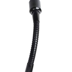 HYS Adjustable Gooseneck CS Tactical Antenna SMA-Female VHF UHF 144/430Mhz Antenna with Black Fiberglass for Kenwood Baofeng UV-5R/82 Two Way Radio