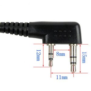 FANVERIM Copy Clone Cable Compatible with Baofeng Radio BF-F8HP BF-F9 UV-82 UV-82HP UV-82C UV-5RA UV-5RE Kenwood Wouxun