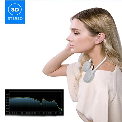 VANPEUSO Neckband Bluetooth Speaker - EBS-906, Bluetooth 5.0, Built-in mic, 10H Playtime, Portable Wireless Wearable Speaker, Ideal for Home&Outdoors