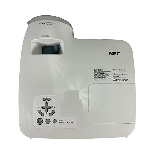 NEC Display NP610S LCD Projector 1024 x 768 - XGA - 600:1 - 4:3 - 2600 LUMENS RJ45/VGA/DVI/SPKR 7.3LB - 2 Year Warranty