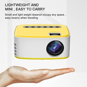 Delarsy T20 Mini Led Projector Portable Video Player Miniature Cinema 1080P Hd Projection DC0