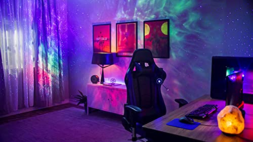 BlissLights Sky Lite 2.0 Star Projector and BlissGlow Strip Light Bundle (16.4ft) - Smart App Control