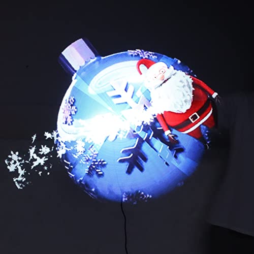 3D Hologram Fan Advertising Display LED Fan, 39in 2K HD 1184 LED WiFi 3D Holofan Projector for Christmas, Halloween,Business,Shop,Holiday Support Screen Casting(US)