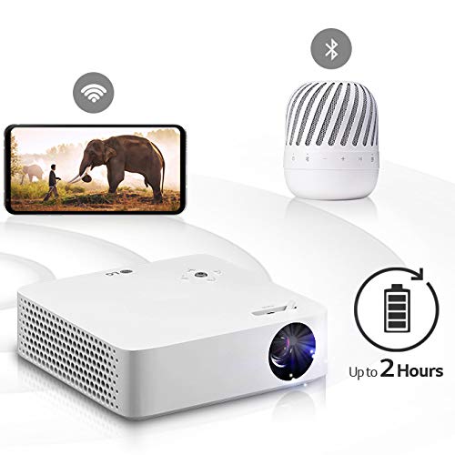 LG Electronics PH30N Portable CineBeam Projector with connectivity Bluetooth sound, Built-in Battery, and Screen Share