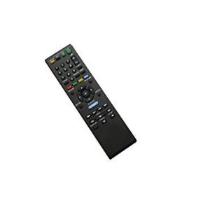 HCDZ Replacement Remote Control for Sony BDP-BX37 BDP-S770 BDP-S1700ES BDP-S1000ES BD Blu-ray DVD Player Whitout Open/Close Button