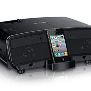 Epson MegaPlex MG-850HD 720p HD 3LCD Portable Digital Dock Projector and Speaker Combo for iPod, iPhone and iPad