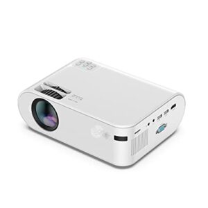 cxdtbh p62 mini projector 4000 lumens, 1920*1080p supported led video beamer for mobile phone mirroring optional ( size : p62 android )