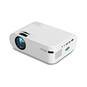 cxdtbh p62 mini projector 4000 lumens, 1920*1080p supported led video beamer for mobile phone mirroring android optional ( color : e )