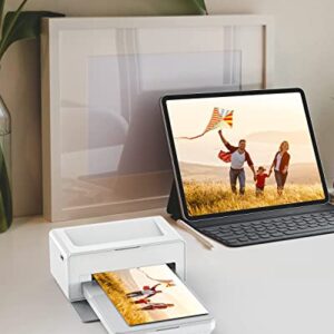Bluetooth Photo Printer 4×6’’, Portable Instant Picture Printer for iPhone/Smart Phone, Compatible with iOS and Android Device