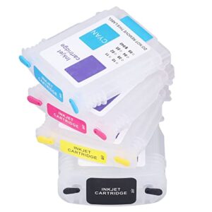 4PCS Ink Cartridge Inkjet Refill Ink Cartridge Ink Cartridge Replacement Printer Refill Box Replacement for HP OFFICEJET PRO 8000 4 Colors