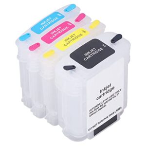 4PCS Ink Cartridge Inkjet Refill Ink Cartridge Ink Cartridge Replacement Printer Refill Box Replacement for HP OFFICEJET PRO 8000 4 Colors