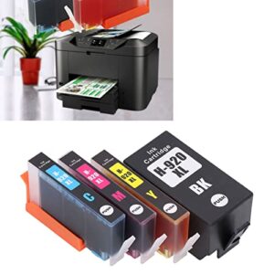 4Pcs Ink Cartridge for HP Ink Cartridge Replacement Printer Ink Cartridge Officejet 6000 6500 6500 Wireless 6500A 7000 7500 7500A Printers