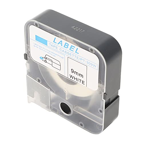 Label Maker Tape, 8m X 9mm Self Adhesive Label Tape for MAX LM380E LM390A LM37