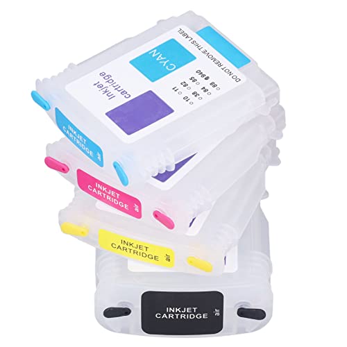 LiebeWH 4PCS Ink Cartridge Inkjet, Inkjet Printer Box Refill Ink Cartridge Printer Refill Box Replacement for PRO 8000 4 Colors
