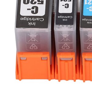 Hilitand Ink Cartridge ABS Printer Cartridge with Ink for Office, Schools, Trade Building Printing Photos, Test Papers, Documents (BK BK C M Y 5 Colors)