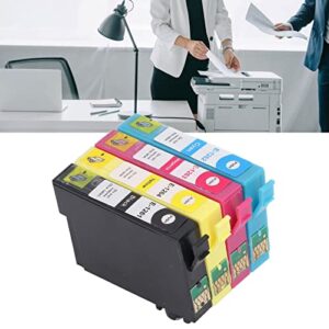 Fafeicy 4Pcs PP Ink Cartridges T1261 T1262 T1263 T1264 Cartridge Combo Pack Replacement for Printer