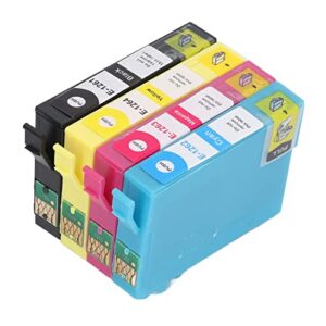 Hilitand 4PCS Ink Cartridge Simple Installation Printer Ink Cartridge PP Cartridge Combo Pack Replacement for Printer Accessories