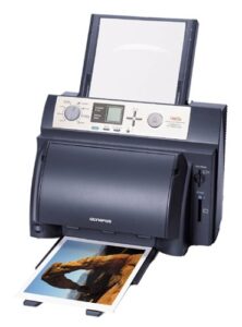 om digital solutions camedia p-400 digital color photo printer