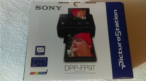 Sony DPP-FP97 Picture Station Photo Printer with Built-in 3.5-Inch LCD Tilt-Adjustable Display