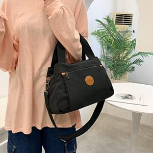 Womens Shoulder Handbag Purses Multi-layer Lightweight Crossbody Bag Top Handle Tote Bag Travel Satchel Bag