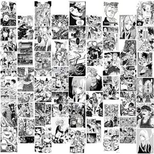 desert camel anime wall collage kit,anime stuff pictures 50pcs anime posters for room aesthetic,anime room decor,anime manga panels for teens girls boys dorm bedroom anime wall art