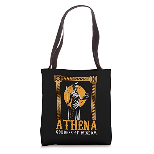 Athena, Goddess of wisdom Greek mythology Tote Bag