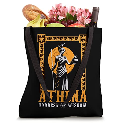 Athena, Goddess of wisdom Greek mythology Tote Bag