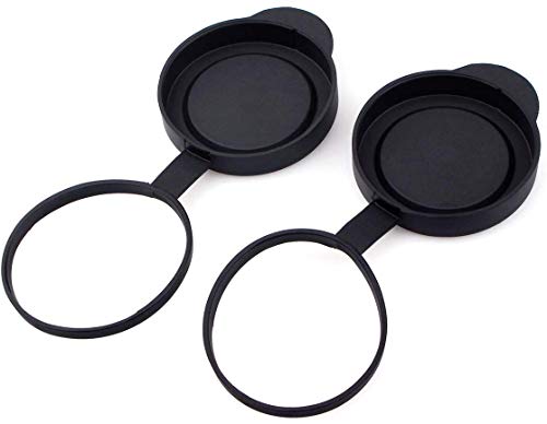 SVBONY Protective Rubber Objective Lens Caps for Fits Binoculars with Outer Diameter 52-54mm