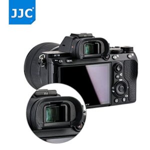 2 Pack Camera Eyecup Eye Cup Eyepiece Spare Replacement for Sony A9II A7RIV A7RIII A7III A7RII A7SII A7II A7R A7S A7 A9 A99II A58, Replaces Sony FDA-EP18 FDA-EP16 FDA-EP15