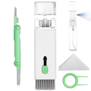 laptop screen keyboard earbud cleaner kit for airpods pro macbook ipad iphone ipod, walrfid multi-function airpod cleaning pen brush tool key remover for pc monitor tv phone computer headphone