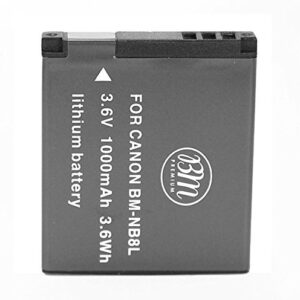 BM Premium NB-8L Battery for Canon PowerShot A2200 is, A3000 is, A3100 is, A3200 is, A3300 is Digital Camera