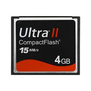4 gb ultra ii compact flash memory card 15mb/s (sdcfh-004g-a11) 4gb slr camera card