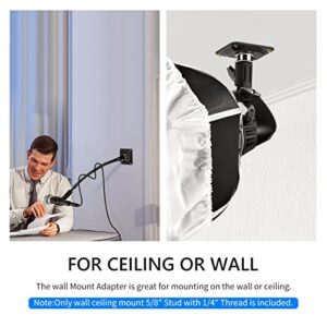 Neewer® Photography Photo Studio Video Wall Ceiling Mount 5/8" Stud with 1/4" Thread