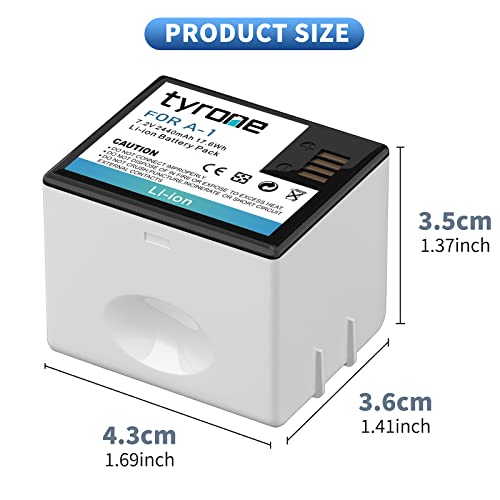 tyrone Arlo Pro Battery Replacement，Rechargeable Li-ion Batteries for Arlo Pro, 7.2V 2440mAh Replacement Battery Compatible with Arlo Pro/Arlo Pro 2 Camera VMA4400