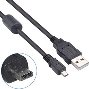 Replacement UC-E6 USB Cable Photo Transfer Cord Compatible with Nikon CoolPix, L, D, P, Series Digital Camera D3300 D750 D7200 Coolpix L340 L32 A10 P520 P500 S6000 S9200 S3300 S9100 and More