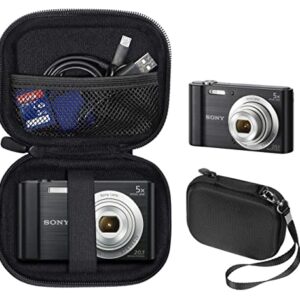 WGear Digital Camera Case for Canon PowerShot ELPH180, ELPH 190, ELPH 350 HS, ELPH 310 HS, ELPH 360; Sony W800/S, DSCW830; AbergBest 21 Mega Pixels; Kodak FZ43, FZ53-BL; Lecran