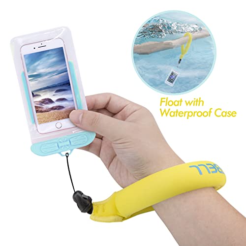 Waterproof Camera Float Luxebell Universal Foam Floating Wrist Strap for GoPro Hero 8 7 6 5 Olympus, Keys, Sunglasses and Phones