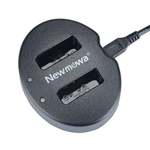 NB 13L Newmowa Dual USB Charger for Canon NB-13L and PowerShot G5X, G7X, G7 X Mark II, G9X, G9 X Mark II, G1 X Mark III, SX620 HS, SX720 HS, SX730 HS